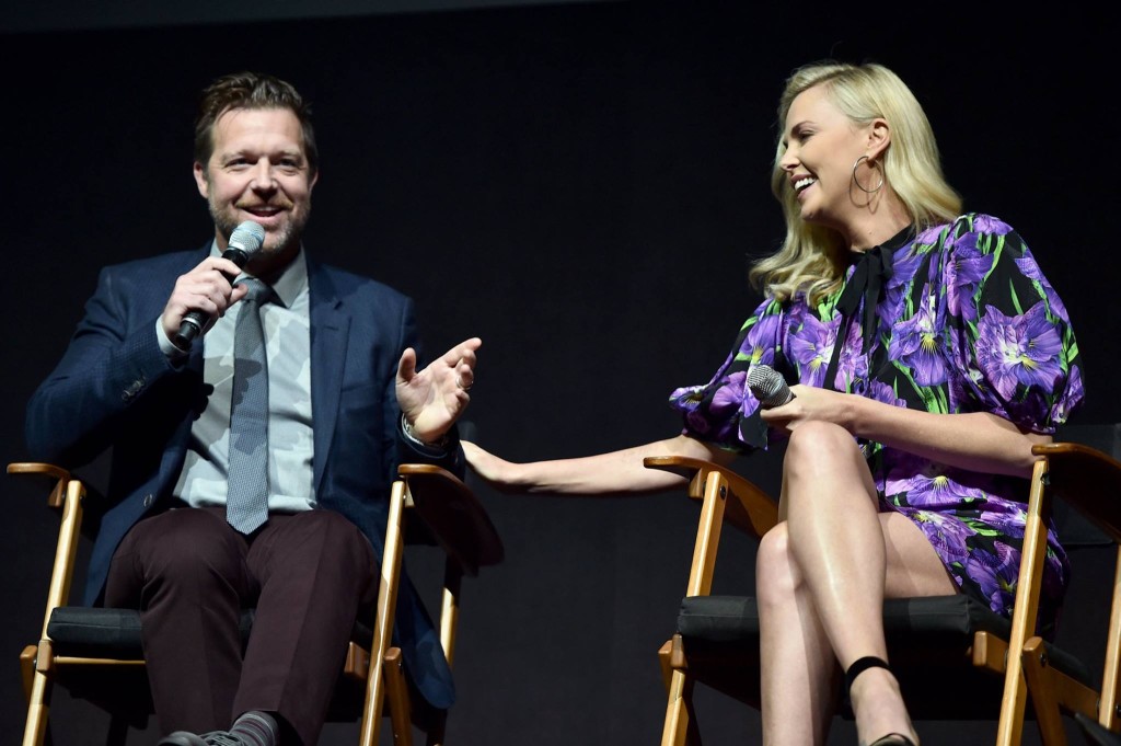 David Leitch og Charlize Theron snakker Atomic Blonde på CinemaCon