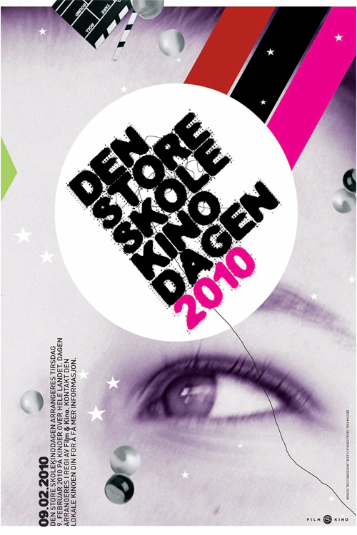 Plakat for Den store skolekinodagen 2010
