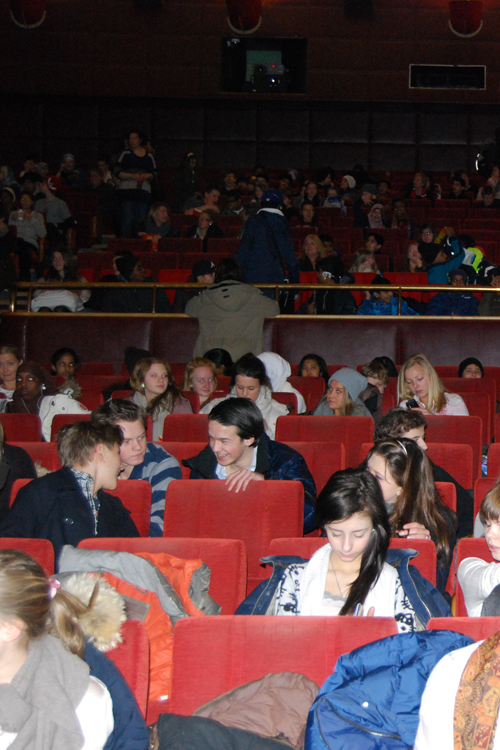Den store skolekinodagen 2011. Oslo Kino, Klingenberg.