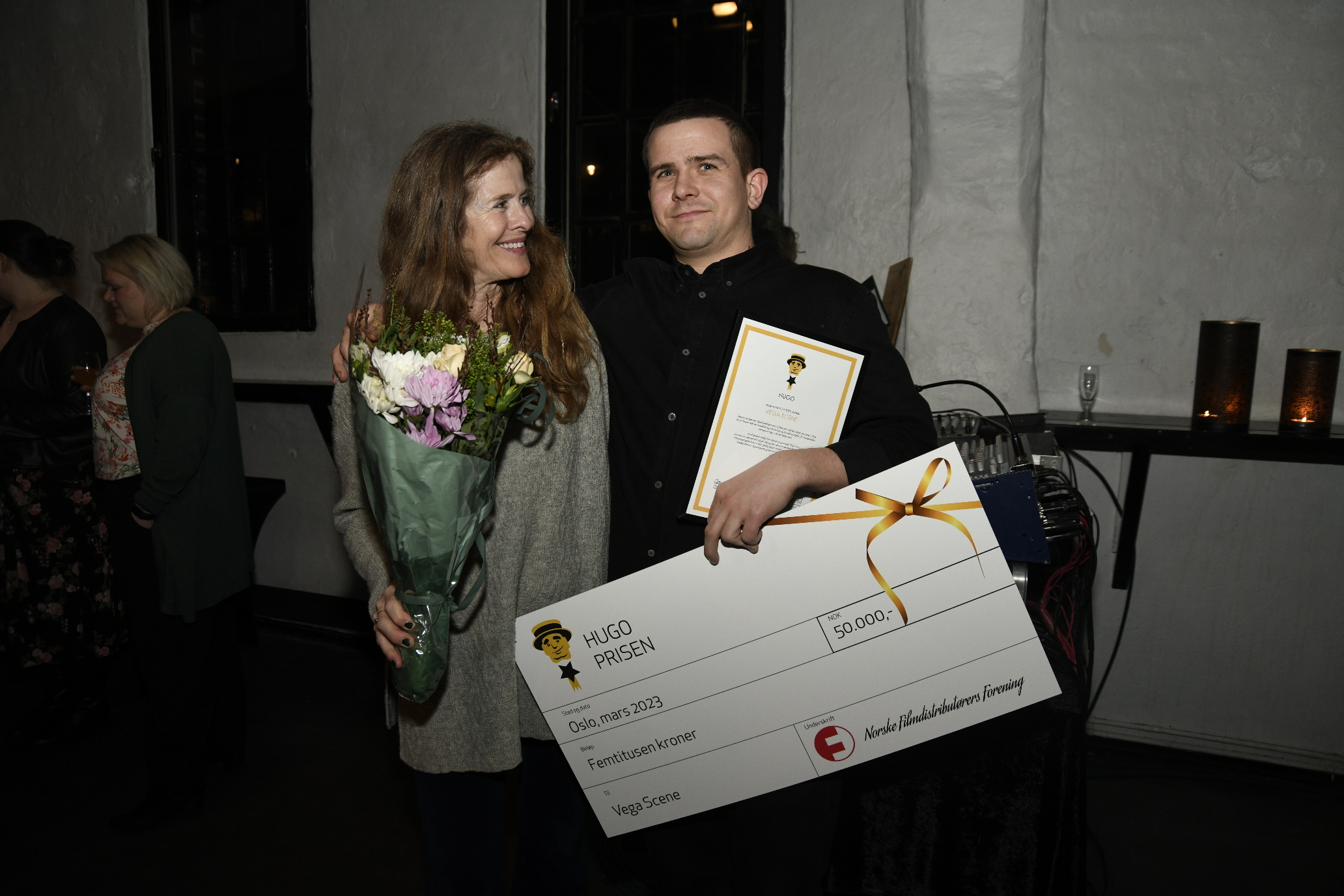 HUGO-prisen 2022 til Vega Scene - Film & Kino